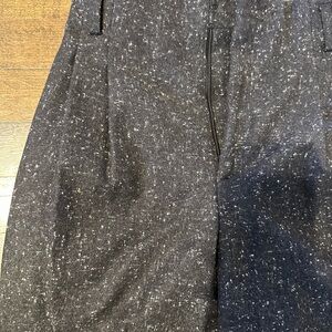 Speckled Black Trousers